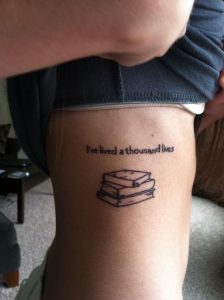 Book Tattoos for Girls