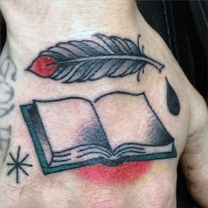 Book Tattoos for Men