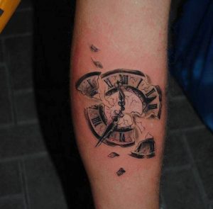Broken Clock Tattoos