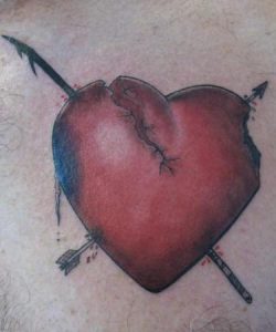 Broken Heart Tattoo Designs