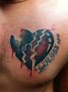 Broken Heart Tattoos