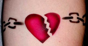 Broken Heart Tattoos Pictures