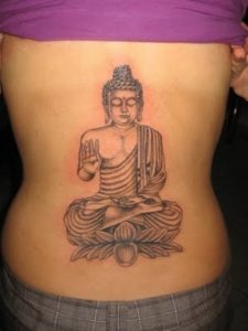 Buddha Back Tattoo