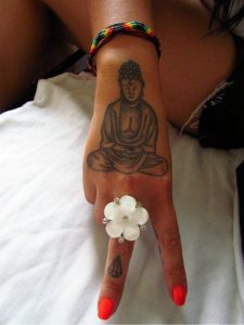 Buddha Hand Tattoo