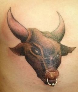 Bull Head Tattoos