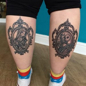 Calf Tattoos Women