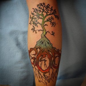 Calf Tattoos for Women