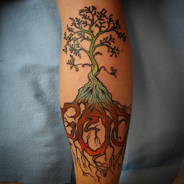 Calf Tattoos Designs, Ideas and Meaning - Tattoos For You