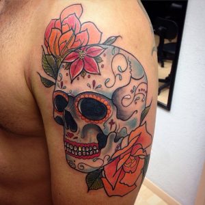 Candy Skull Tattoos
