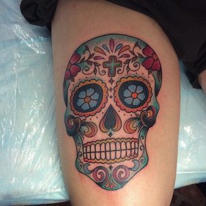 Candy Skulls Tattoos