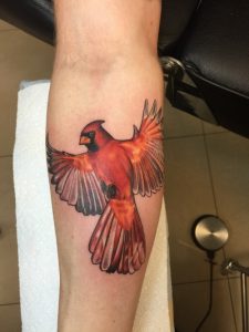 Cardinal Tribal Tattoo