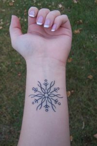 Celtic Snowflake Tattoo
