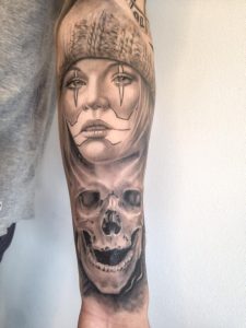 Chicano Skull Tattoos