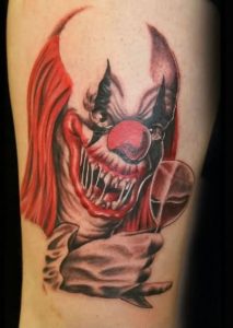 Clown Tattoo