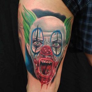 Clown Tattoos Images