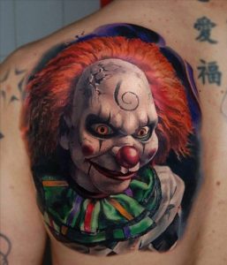 Clown Tattoos Pictures