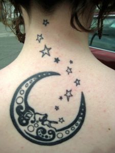 Crescent Moon Tattoos
