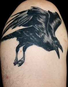 Crow Tattoo Images