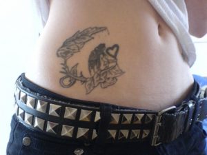 Cute Belly Tattoos