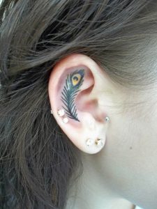 Cute Ear Tattoos