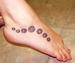 Cute Feet Tattoos
