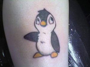 Cute Penguin Tattoos