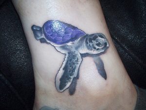 Cute Sea Turtle Tattoos