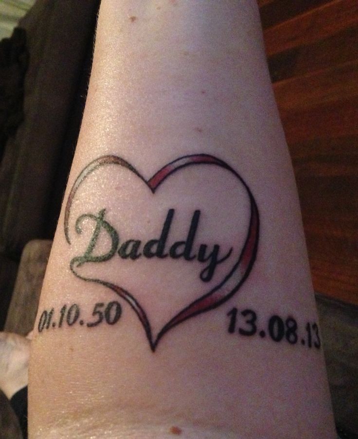 Dad Tattoos Designs, Ideas and Meaning | Tattoos For You