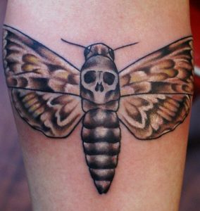 Death Moth Tattoos