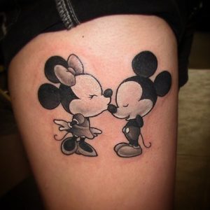 Disney Cartoon Tattoos