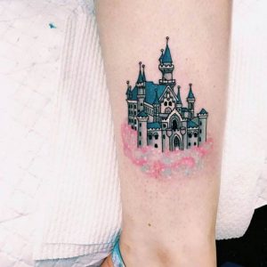 Disney Castle Tattoo