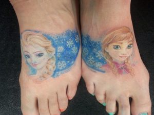 Disney Foot Tattoos