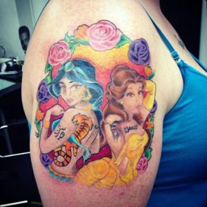 Disney Princess with Tattoos