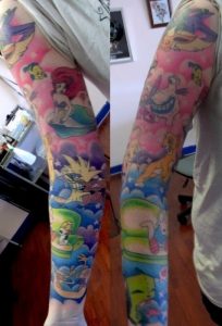 Disney Sleeve Tattoo