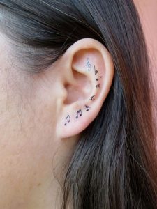 Ear Tattoo