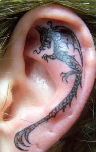 Ear Tattoos