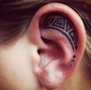 Ear Tattoos Designs
