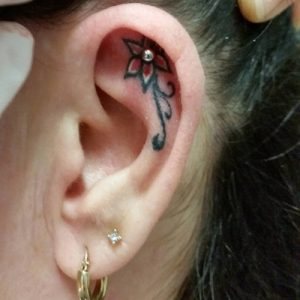 Ear Tattoos Images