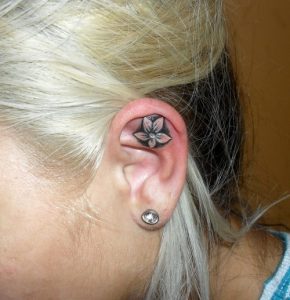 Ear Tattoos for Girls