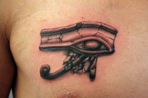 Eye of Horus Tattoo Chest