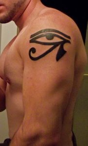 Eye of Horus Tattoo Men