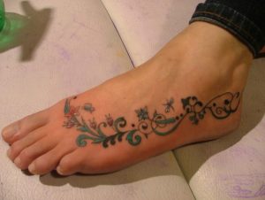 Feet Tattoo Designs