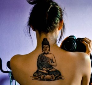 Female Buddha Tattoo