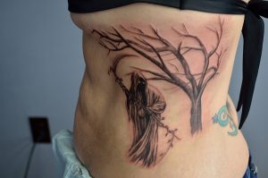 Female Grim Reaper Tattoos