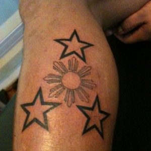 Filipino Star Tattoo