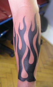 Fire Flames Tattoos