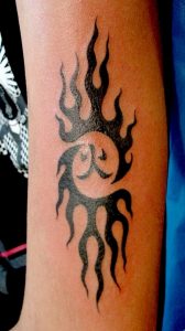 Fire Symbol Tattoo