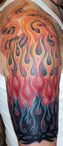 Fire Tattoo Sleeve