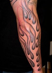 Fire Tattoos Sleeves