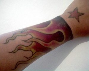 Fire Tattoos for Girls